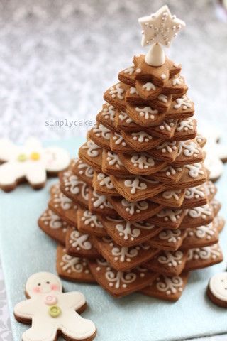 gingerbread cookies christmas tree