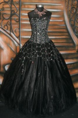 goth prom dress