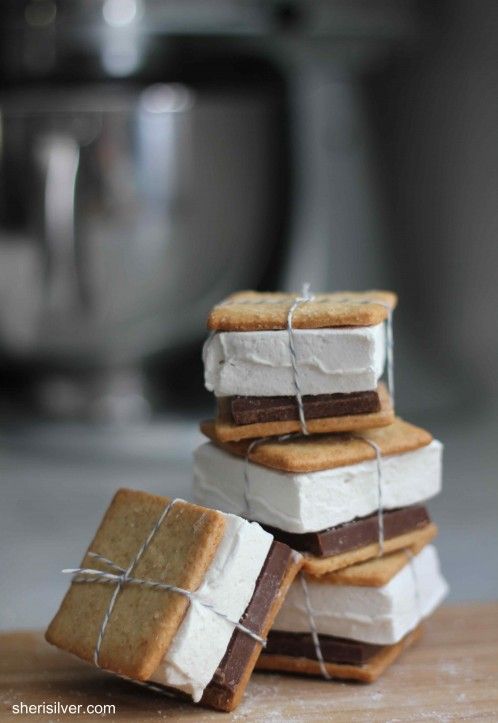 homemade grams, homemade marshmallows, homemade smores