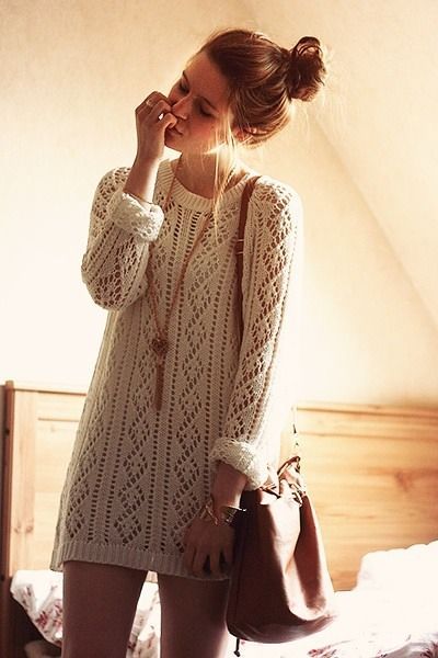 long sweater dress