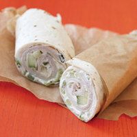 mmm these sound really yummy and look very easy too! …. Turkey Cucumber Wraps