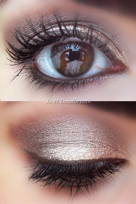 perfect makeup for brown eyes