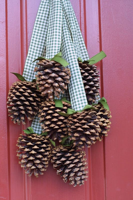 ribbon and cones - simple is beauty