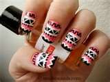 tribal nail designs