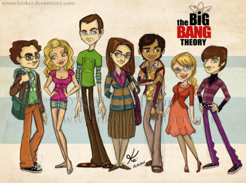 Big Bang Theory Cartoon