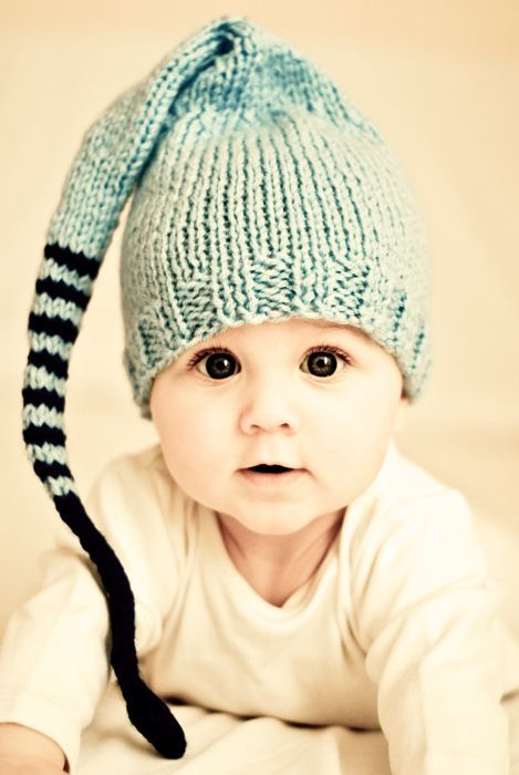 Cute hat on cute baby