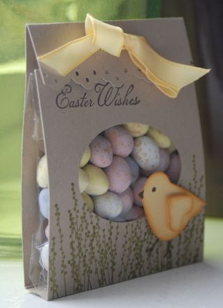 Easter Treat Pouch using the Stampin´Up Bird Punch-Video Tutorial