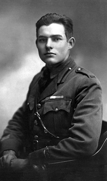 Ernest Hemingway in Milan, 1918