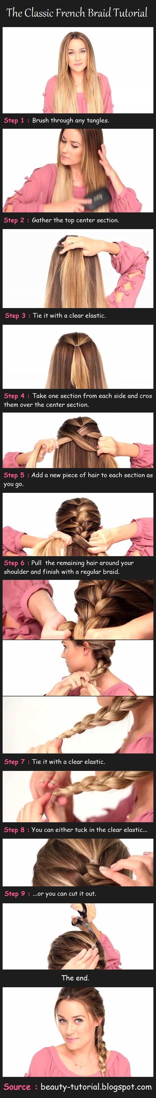 French Braiding for Dummies