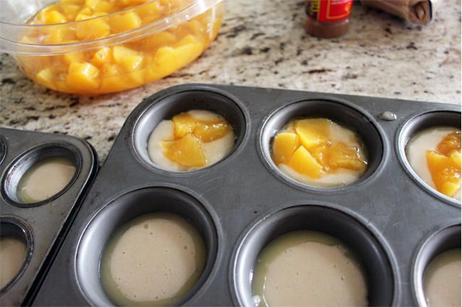 Mini peach cobblers, Must try with other fruits too!