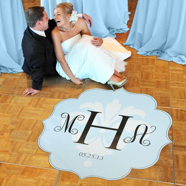 Modern Love Wedding Dance Floor Decals -Perfect for our 1st dance.