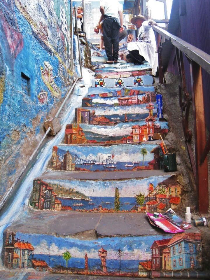 Street Art  Valparaiso, Chile