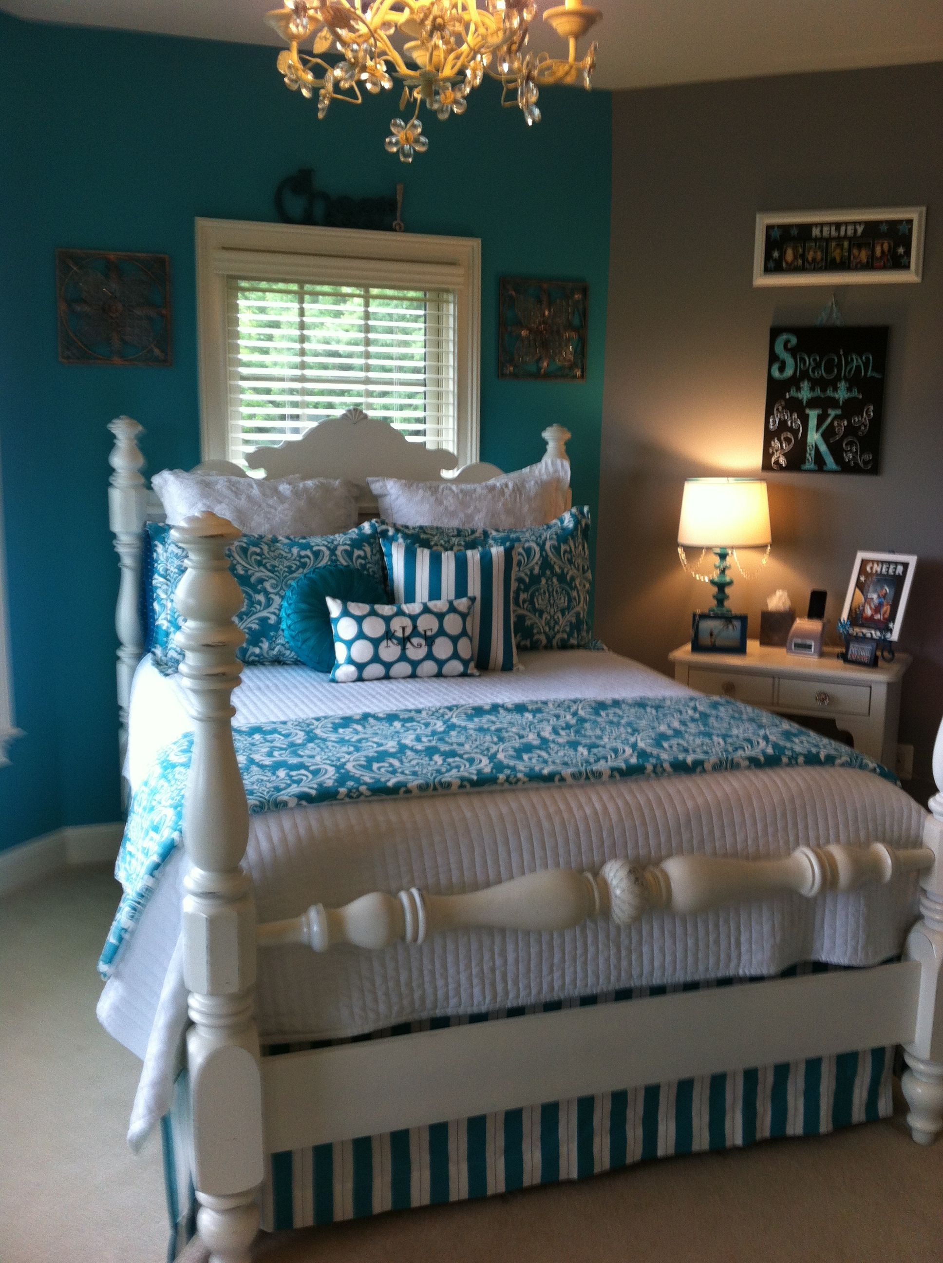 #TEEN ROOM MAKEOVER TURQUOISE
