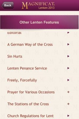 The perfect app for Lent! Katie O'Keefe reviews the Magnificat Lenten Compan