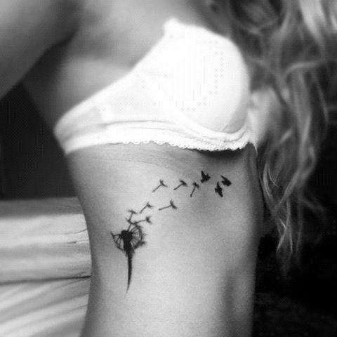 dandelion into birds tattoo its the perfect way to combine two of my ideas yay!