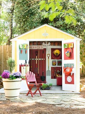 happy gardening shed!!