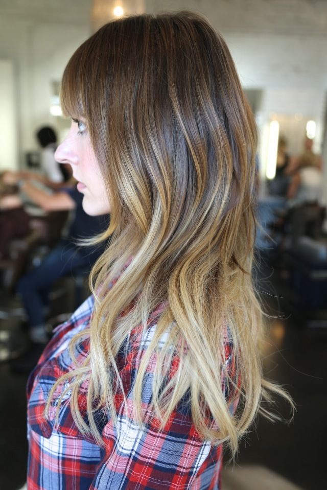 medium ombre hair color