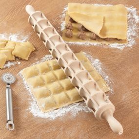 ravioli rolling pin – I need that !