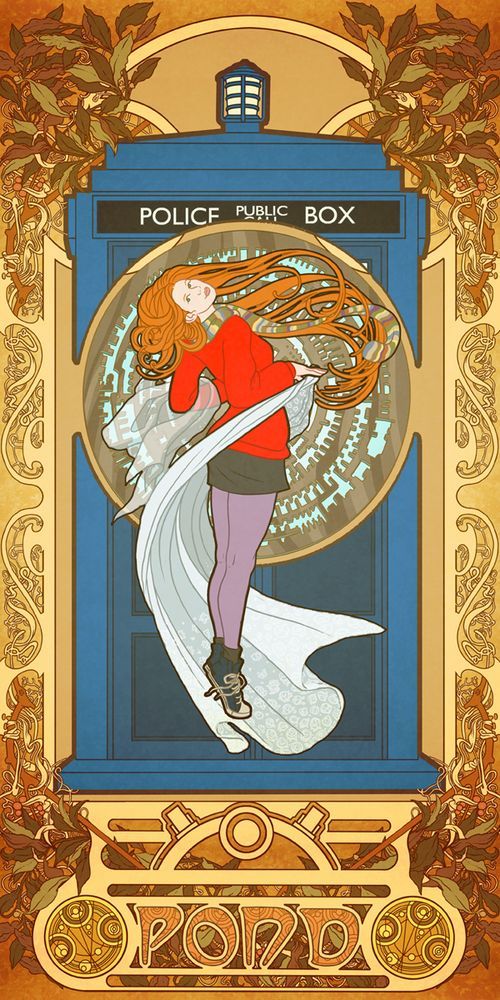 Art Nouveau Doctor Who.