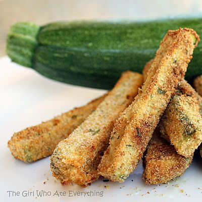Baked Zucchini "fries" – A weight watcher recipe!