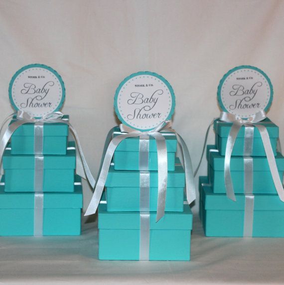 Cindy's tiffany blue bridal shower? Baby Shower Centerpieces  Tiffany Co Ins