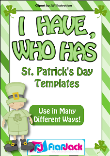 Classroom Freebies: "I Have, Who Has" St. Patrick's Day Game Templ