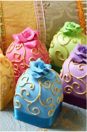 Colorful cakes