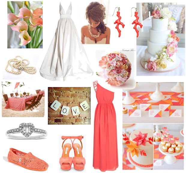 Coral Wedding Inspiration