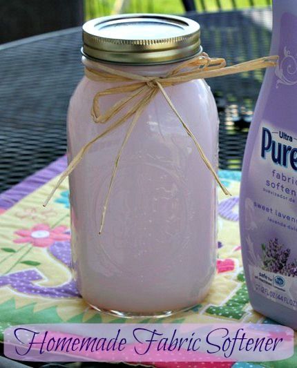 DIY Homemade Fabric Softener – what a great idea!