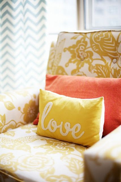 DIY – cut out any word from felt and either sew or hot glue onto a pillow!