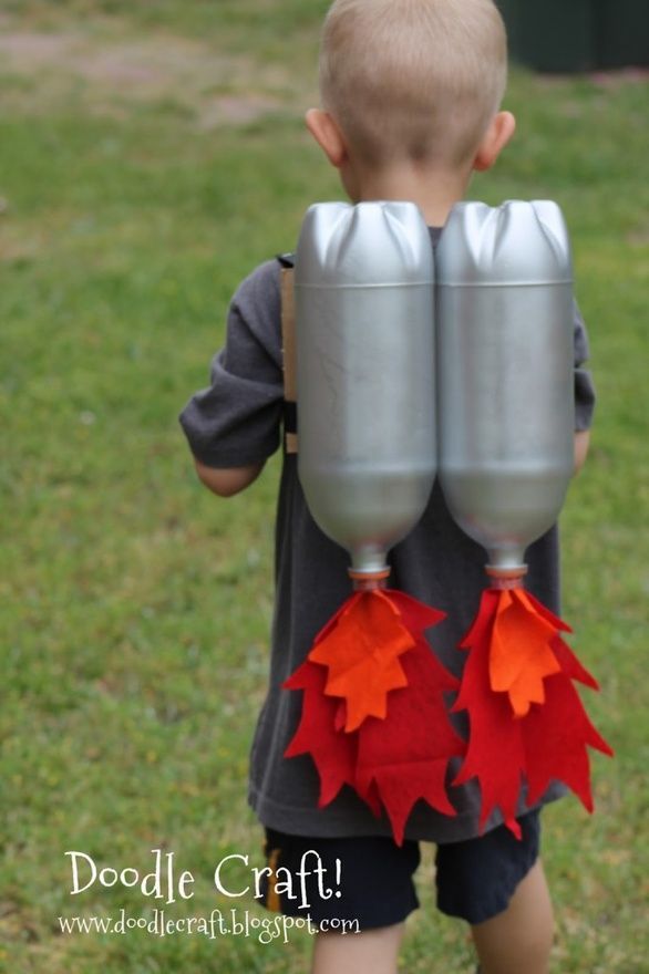 DIY jet pack – this is so stinkin' cute!