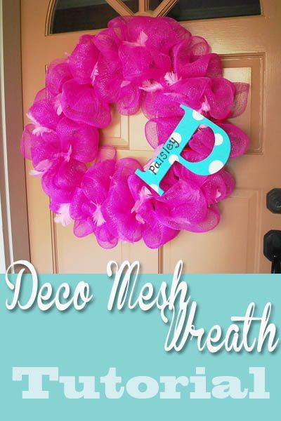 Deco Mesh Wreath