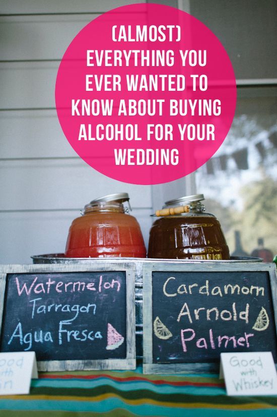 Everything You Need To Know About Buying Alcohol For A Wedding