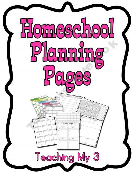 Homeschool Curriculum & Unit Planner