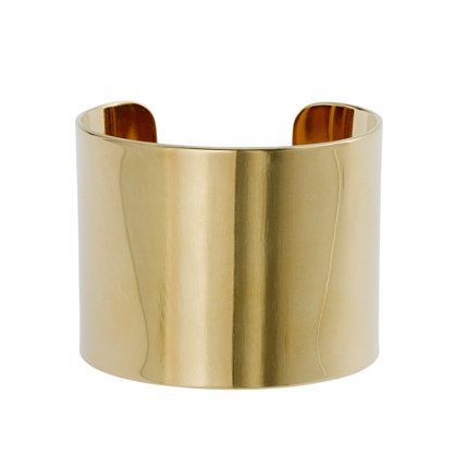 J. Crew High-shine wide cuff