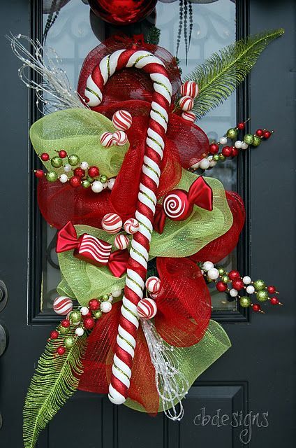 Love this instead of a traditional wreath!