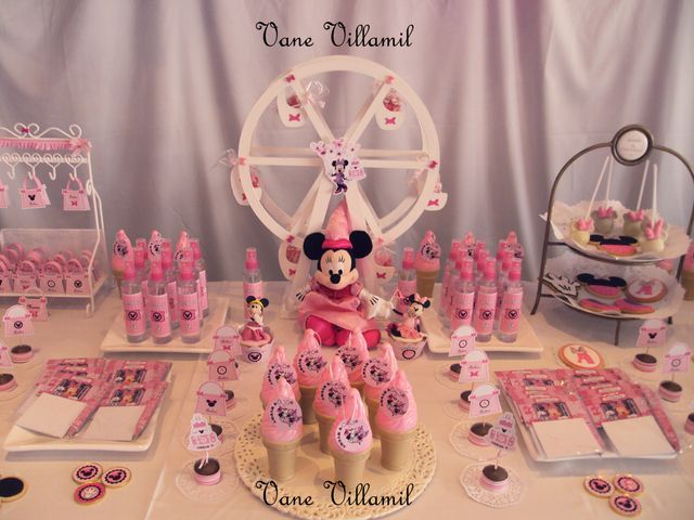 Minnie Mouse Party Favors #minniemouse #partyfavors