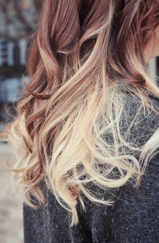 Ombre Hair Color & Hair Chalking
