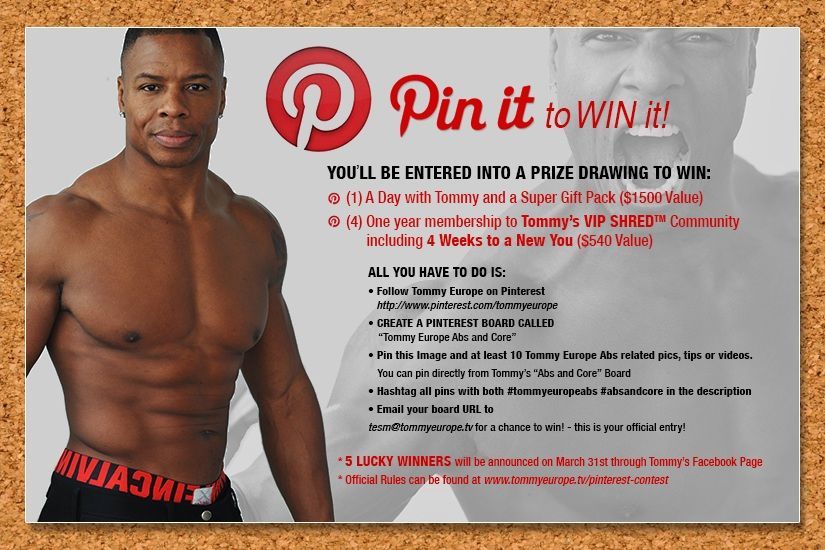 Pinterest Contest | Tommy Europe TV , The winner is going to have Soooo much fun