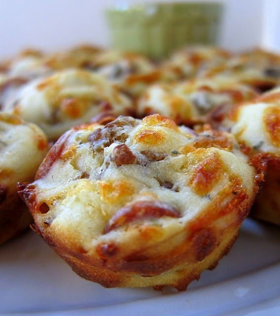 Pizza Puffs – I'm thinking good for game night.  Looks quite simple, too.