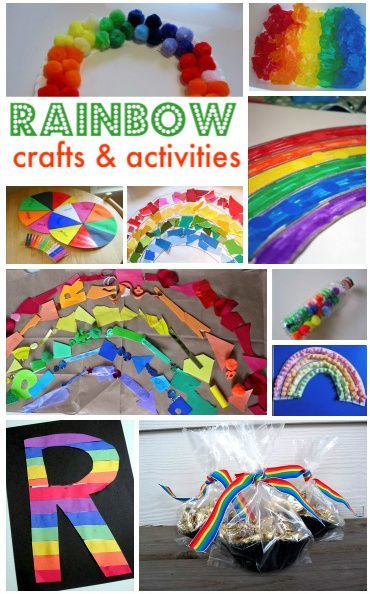 Rainbow Crafts For Kids – Re-pinned by @PediaStaff – Please Visit ht.ly/63