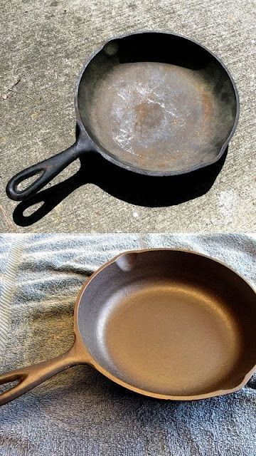 Restore cast iron