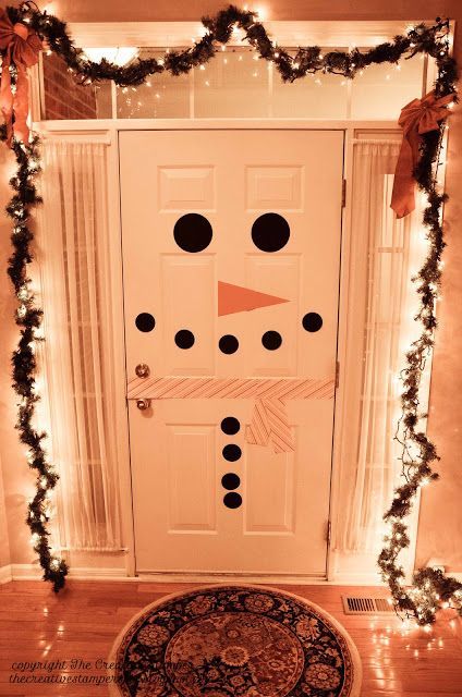 Snowman Door