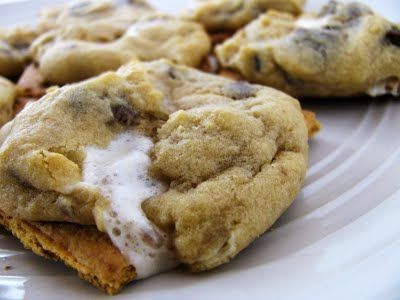 The BEST cookies you will make this year: Campfire S’more Cookies