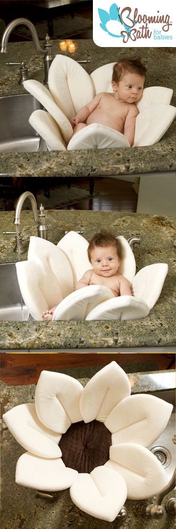 The new Blooming Bath Baby Bath is now available in Ivory. The perfect baby show