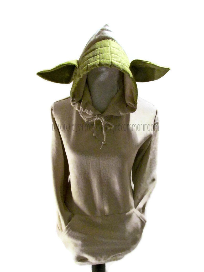 Yoda-inspired hoodie