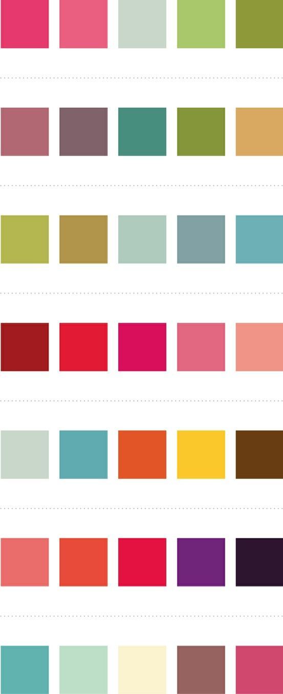 color combos for coordinating clothes for family pictures