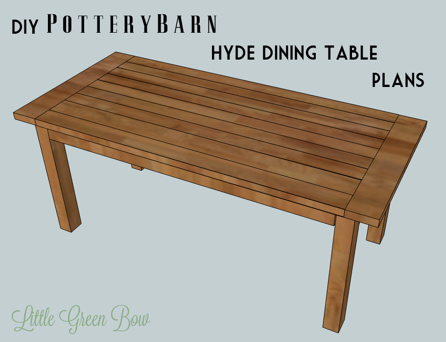 detailed diy dining table plans