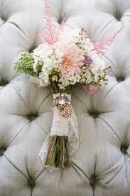 rustic romantic wedding bouquet