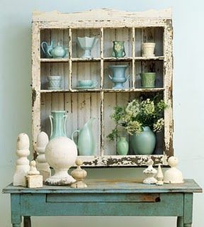 21 Ways to Reuse Old Window Frame Sashes~~~ OMG I LOVE!